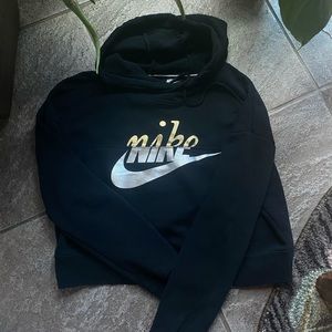 Nike crop top hoodie